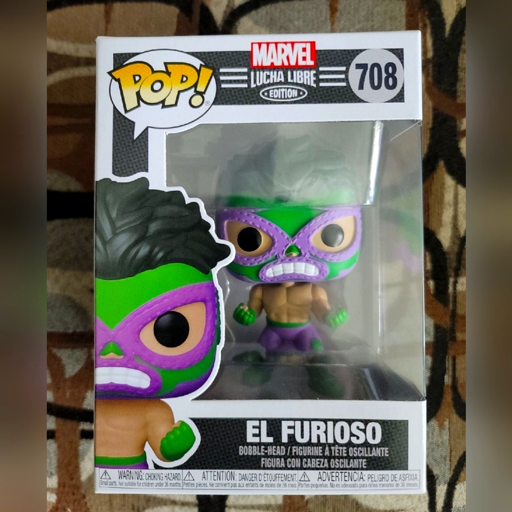 Funko Pop! Vinyl: Marvel - El Furioso #708